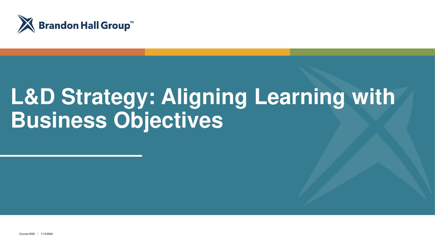 L&D Strategy: Aligning Learning with Business Objectives 0030