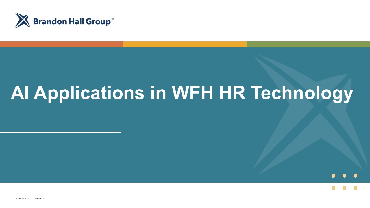 AI Applications in WFH HR Technology for Talent Management