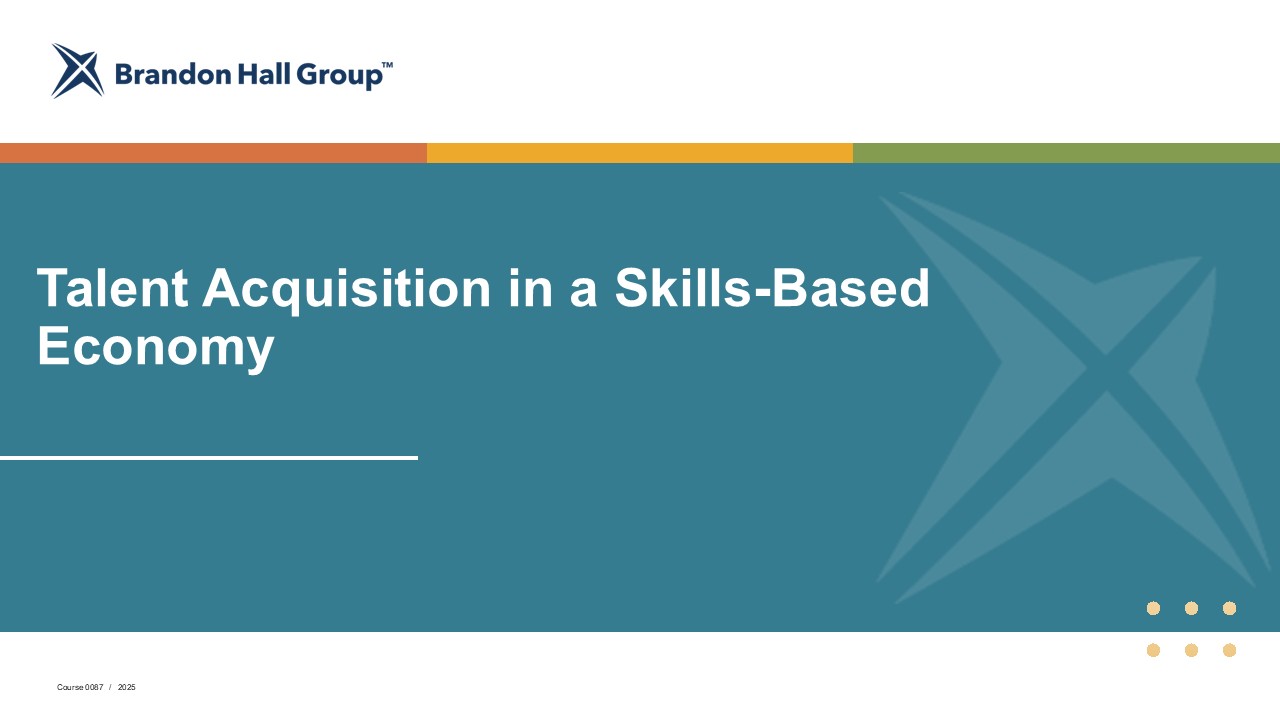 Talent Acquisition in a Skills-Based Economy