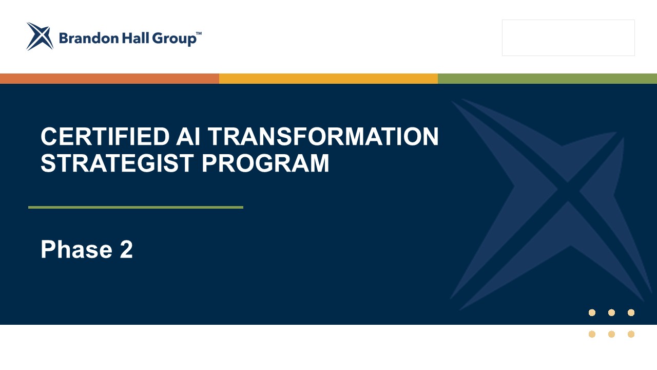 CERTIFIED AI TRANSFORMATION STRATEGIST Phase 2