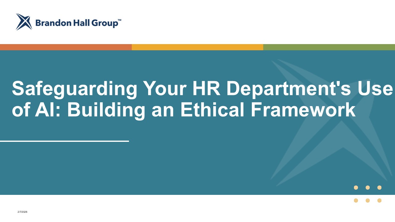 Safeguarding Your HR Department’s Use of AI – Building an Ethical Framework
