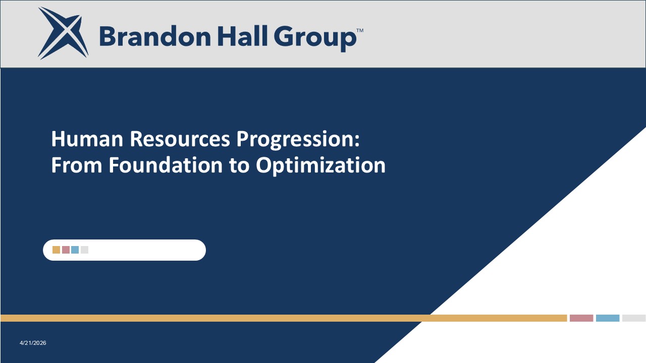 Human Resources Progression: From Foundation to Optimization
